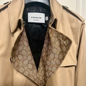 Coach Tan Trench Coat for Women